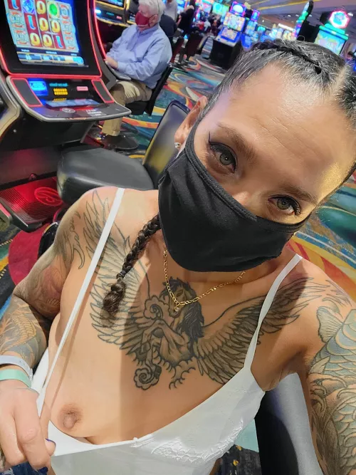 Ready to 🎰 baby, meet me by the 🚻? [F]