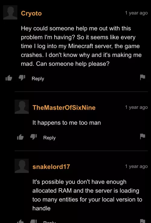Real chads talk about minecraft on the hub
