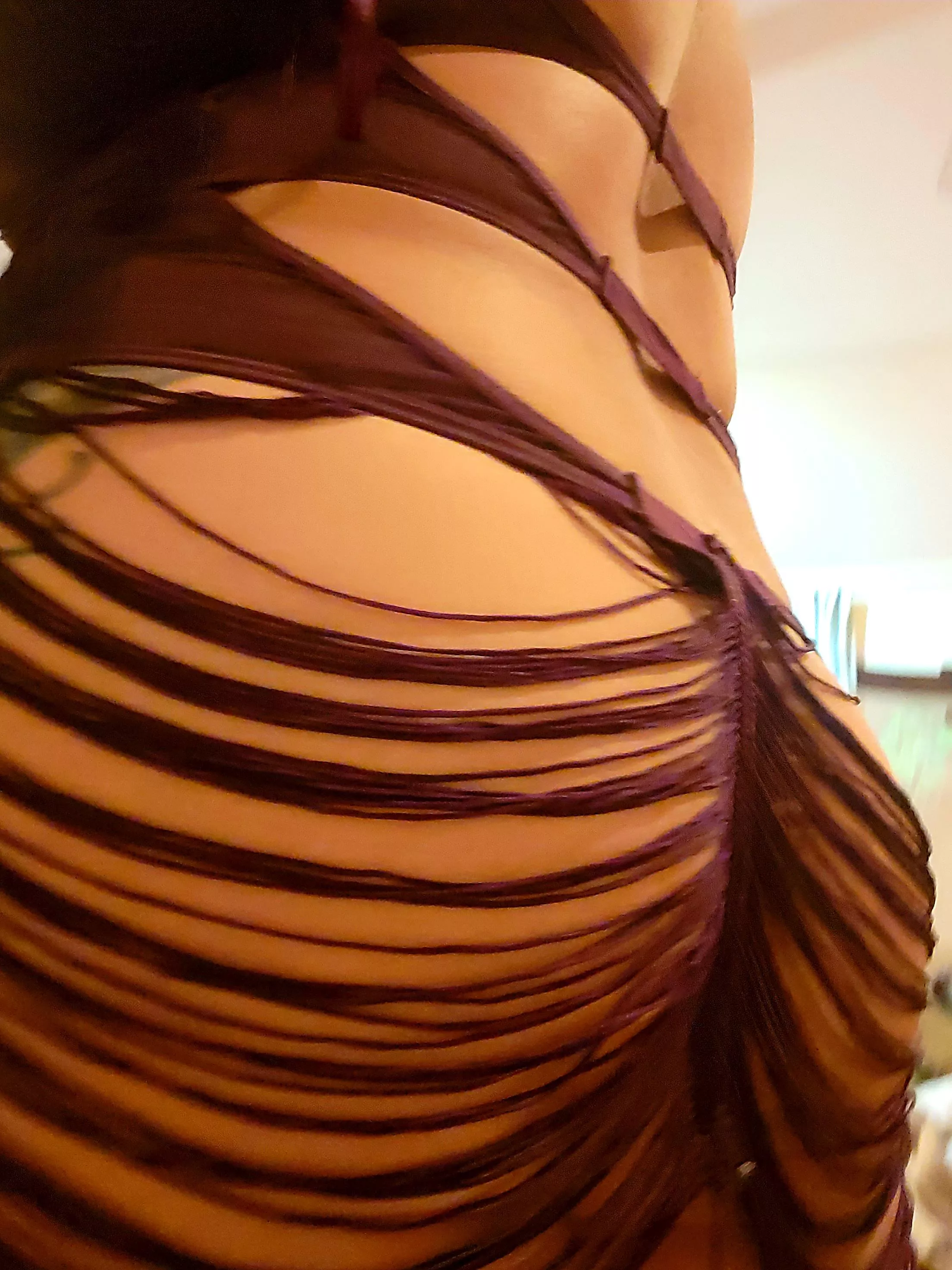 Really liking how this lingerie looks on my ass...