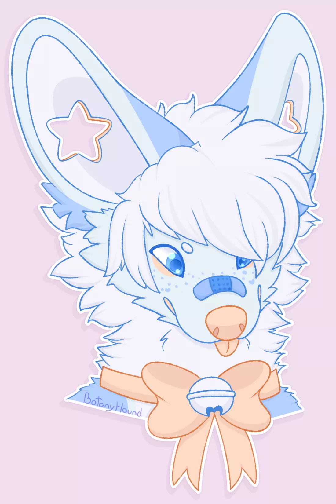 recent art of a newer sona! their name is rigel. <3 been trying to adjust my style a lil and i think i like this