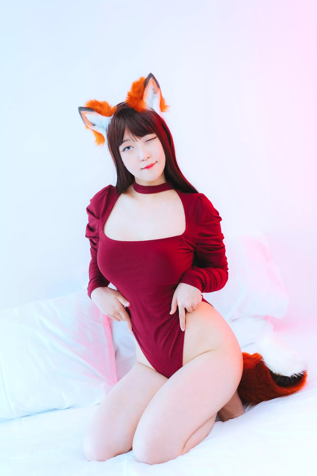 Red Fox Girl Cosplay by Youmi