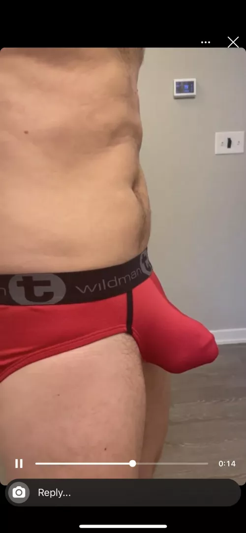 Red underwear