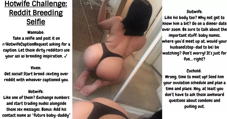 Reddit Breeding Selfie