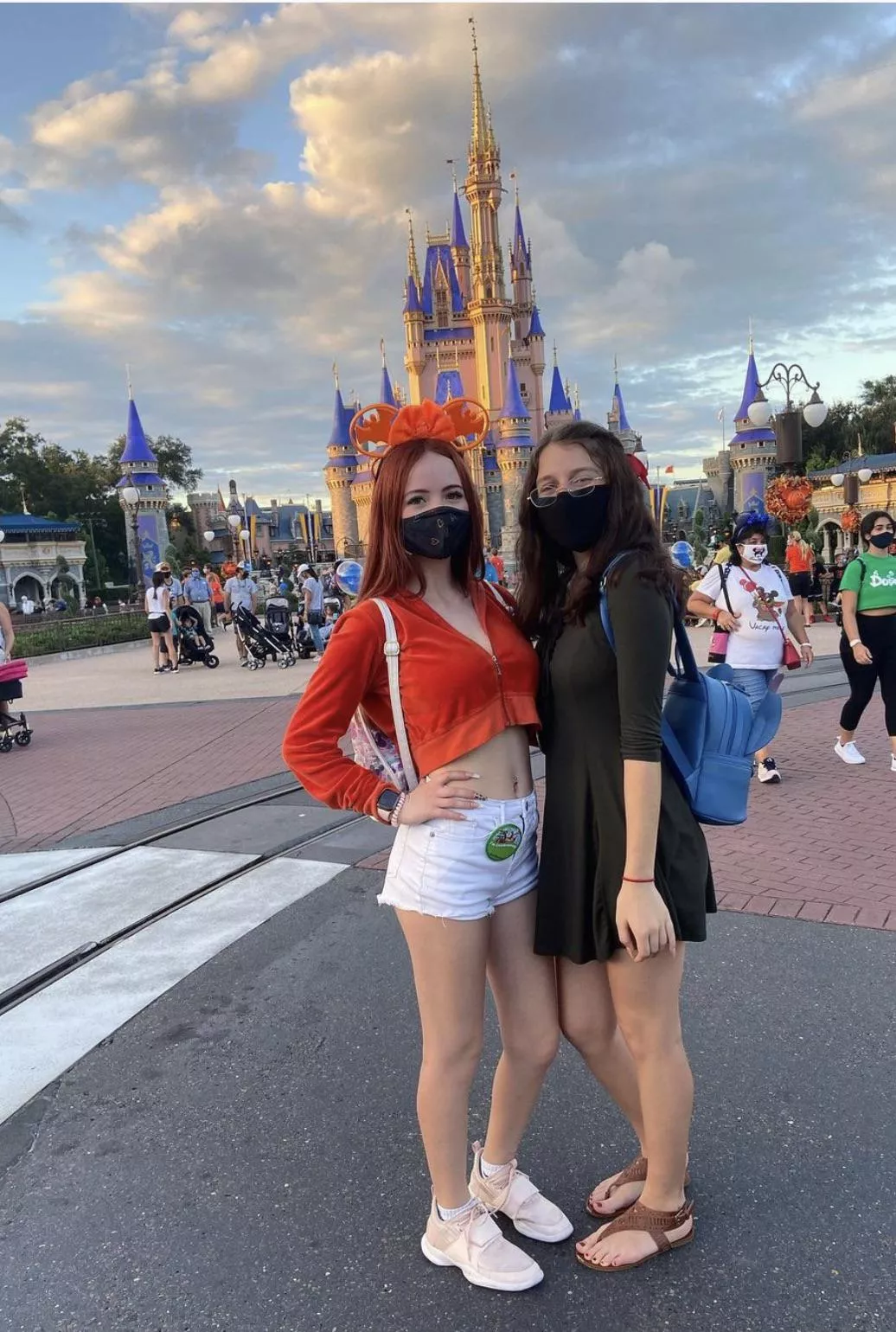 Redhead or sandal girl