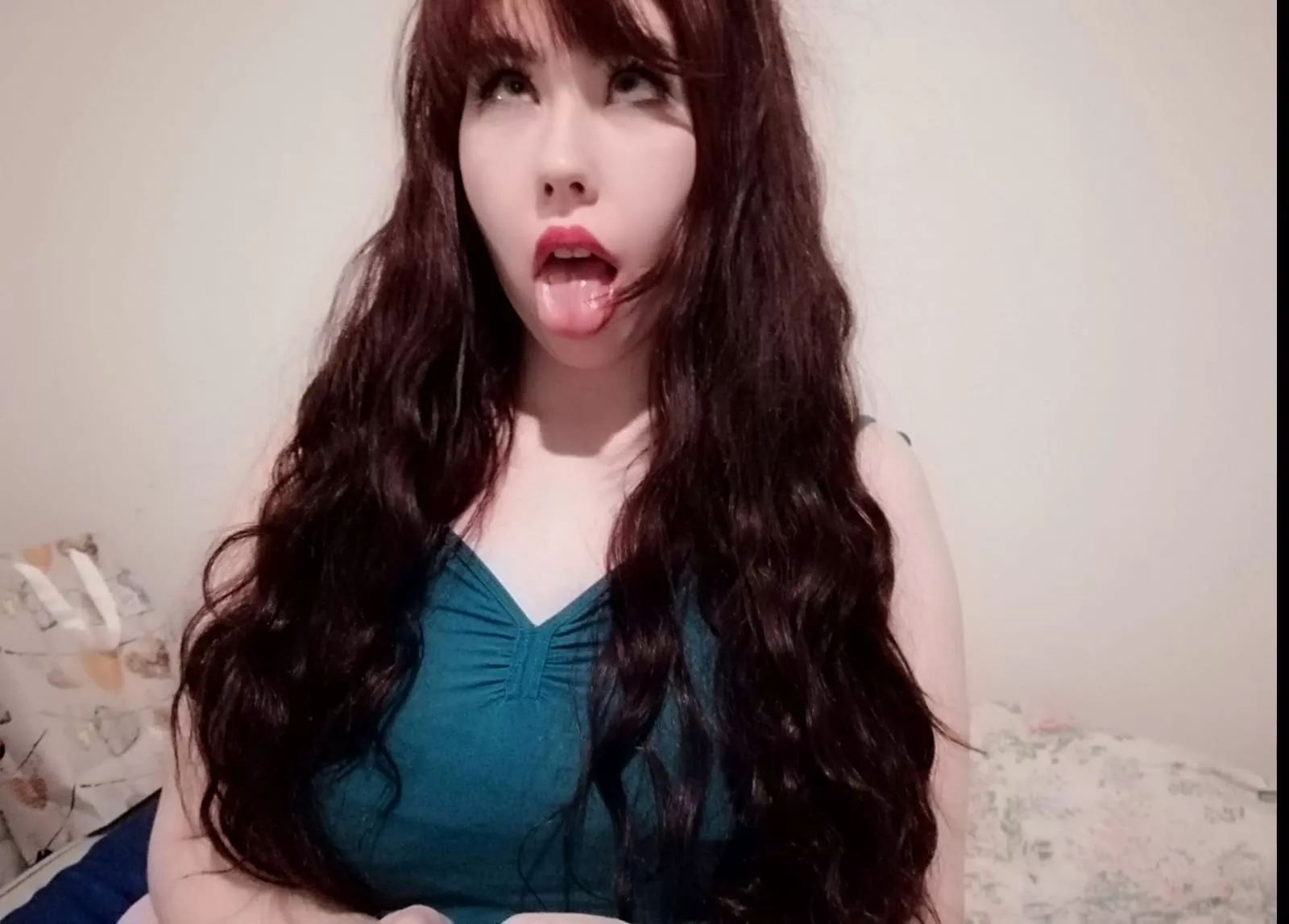 Redhead wife feeling fuzzy