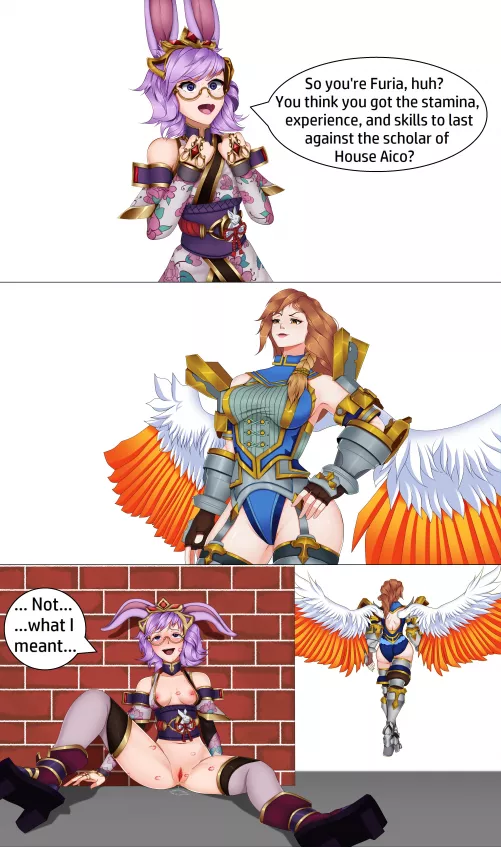 Rei's Instant Loss 2Koma (darakq4)