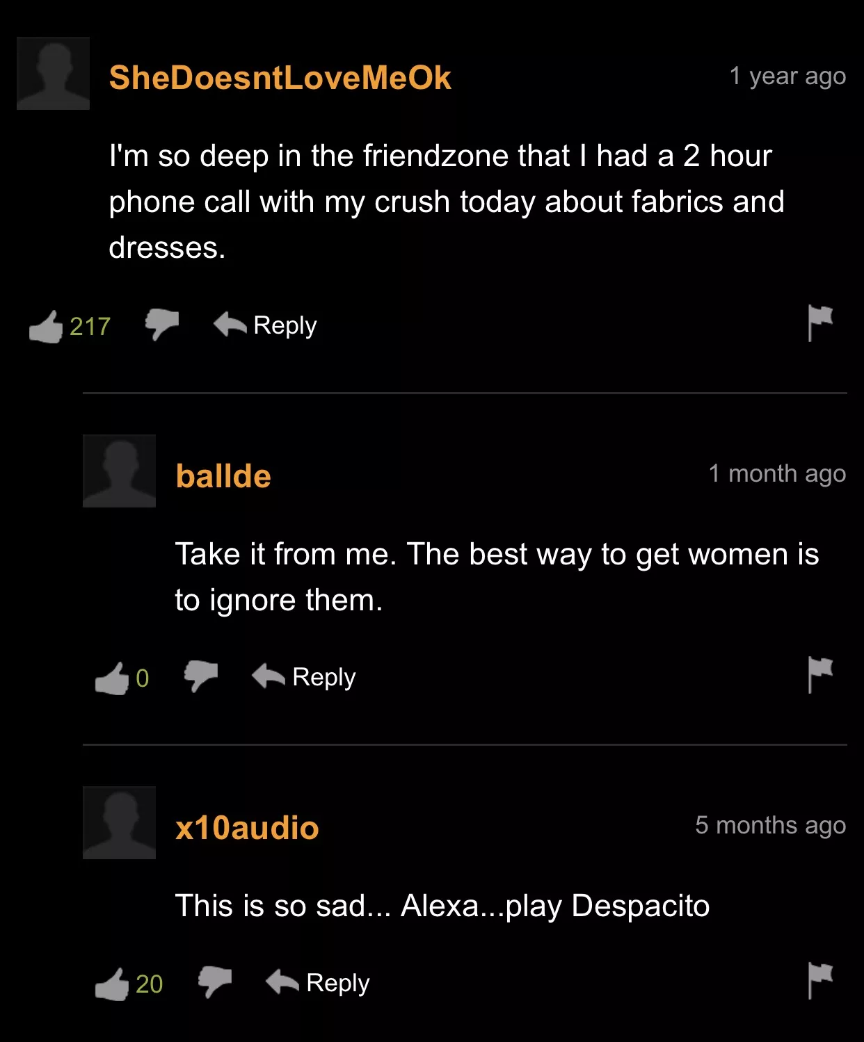 Relationship advice from the newfound recipients of divine clarity (PNC)