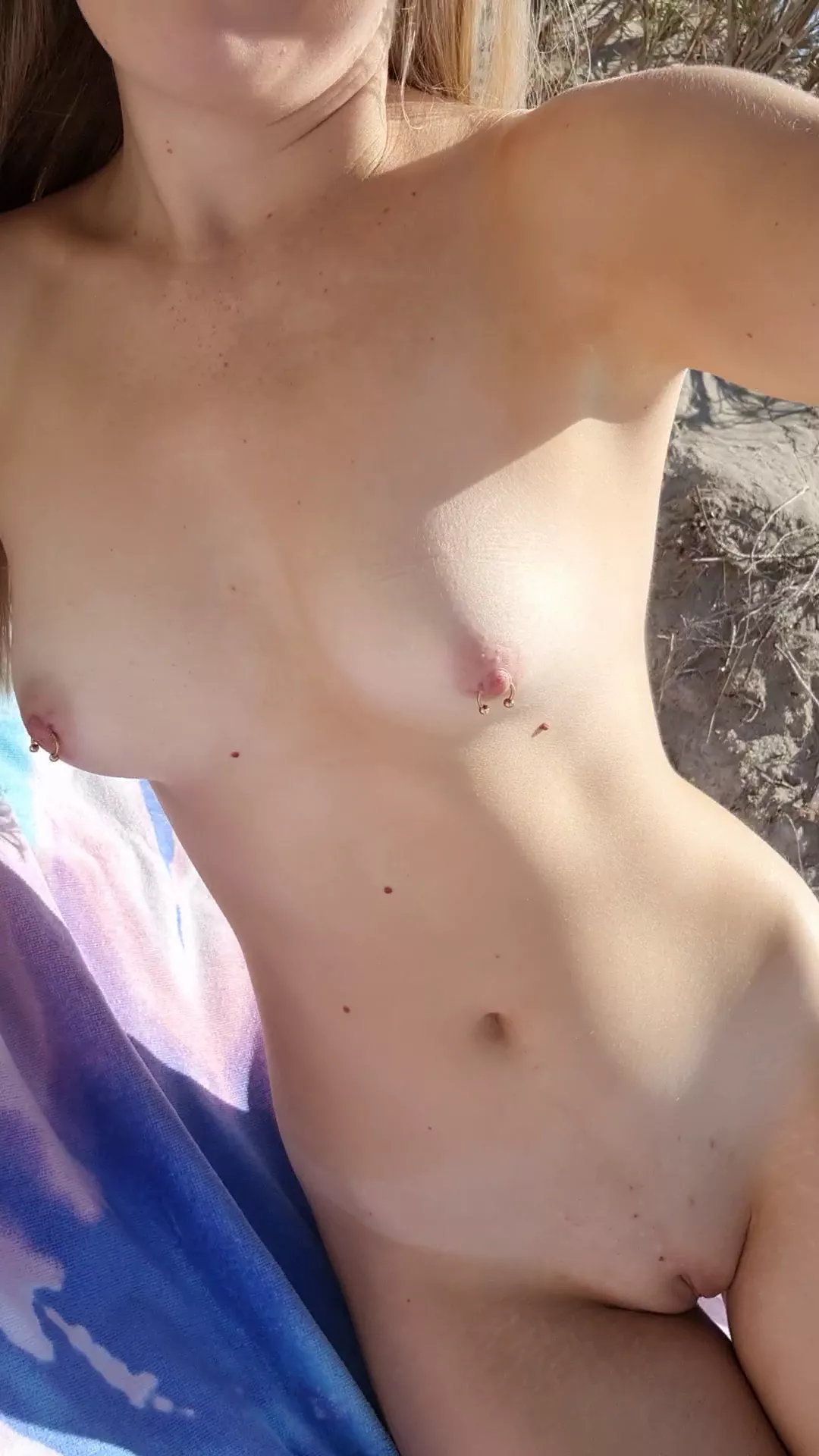 Relaxing at the beach