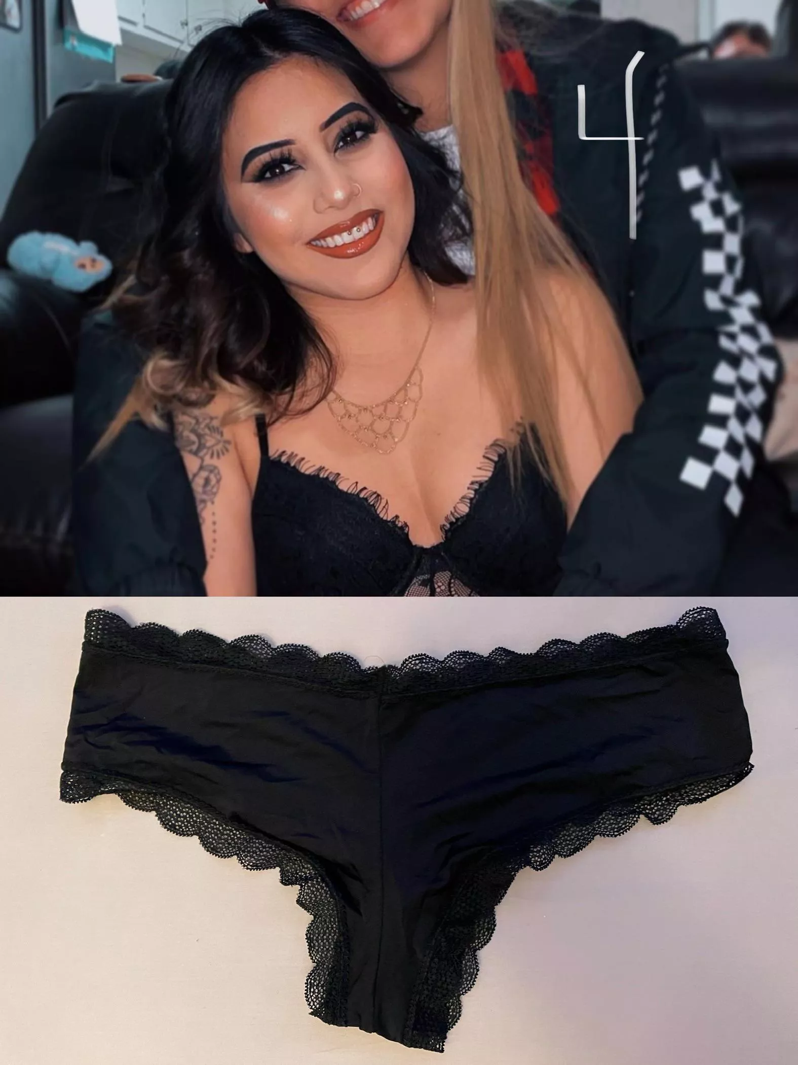 Remember her?!?! She just posted a photoshoot semi nude in bra and panties! Should I post? 😋😜🤩