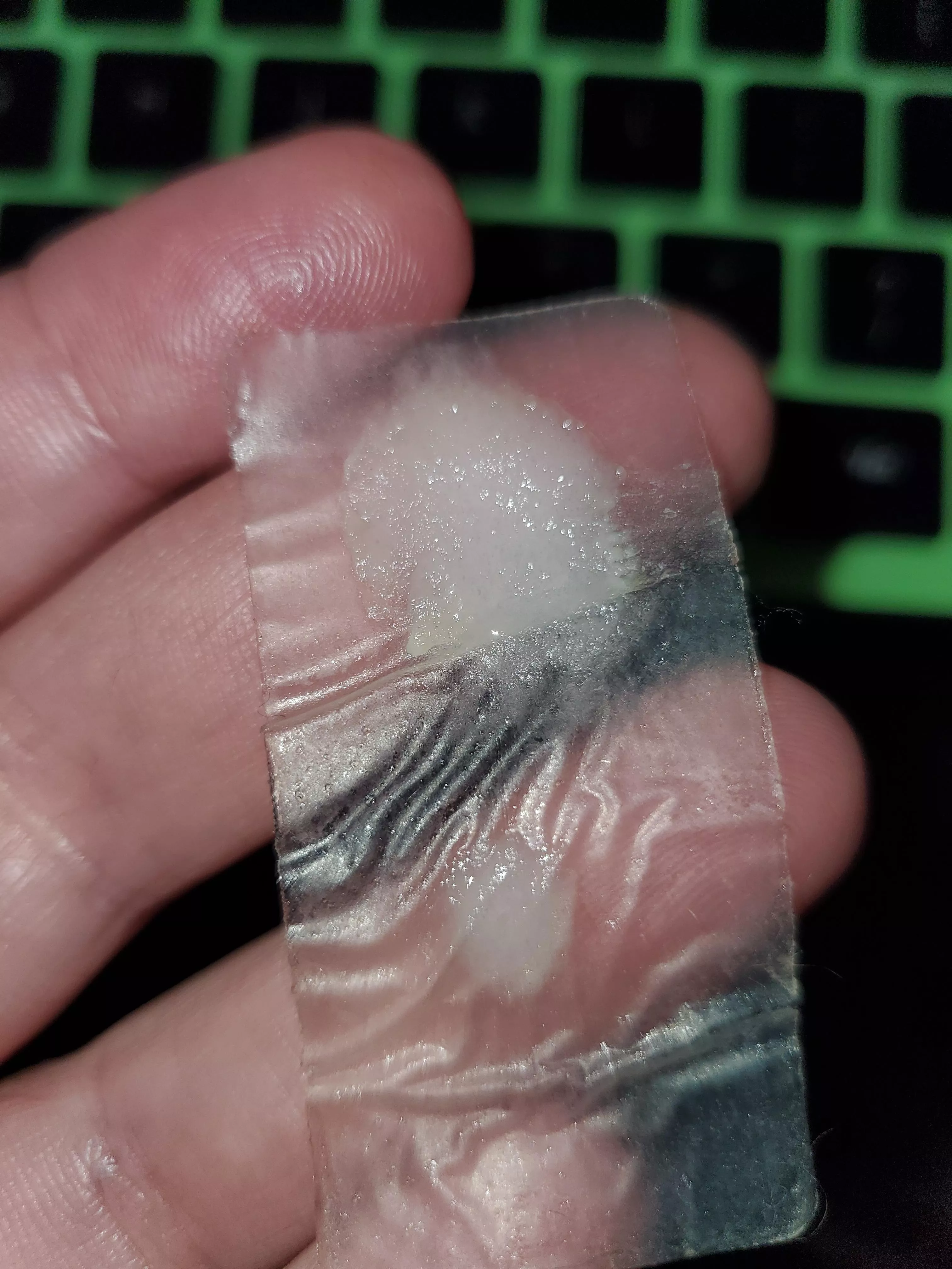 Removed my hydro patch and saw these