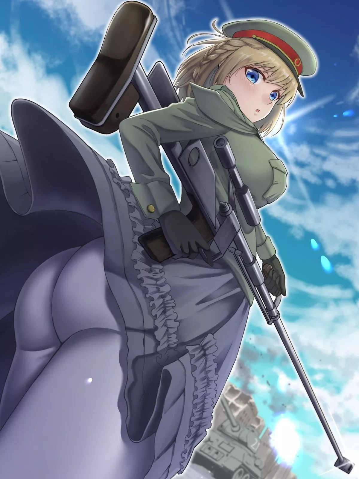 Reporting for duty sir