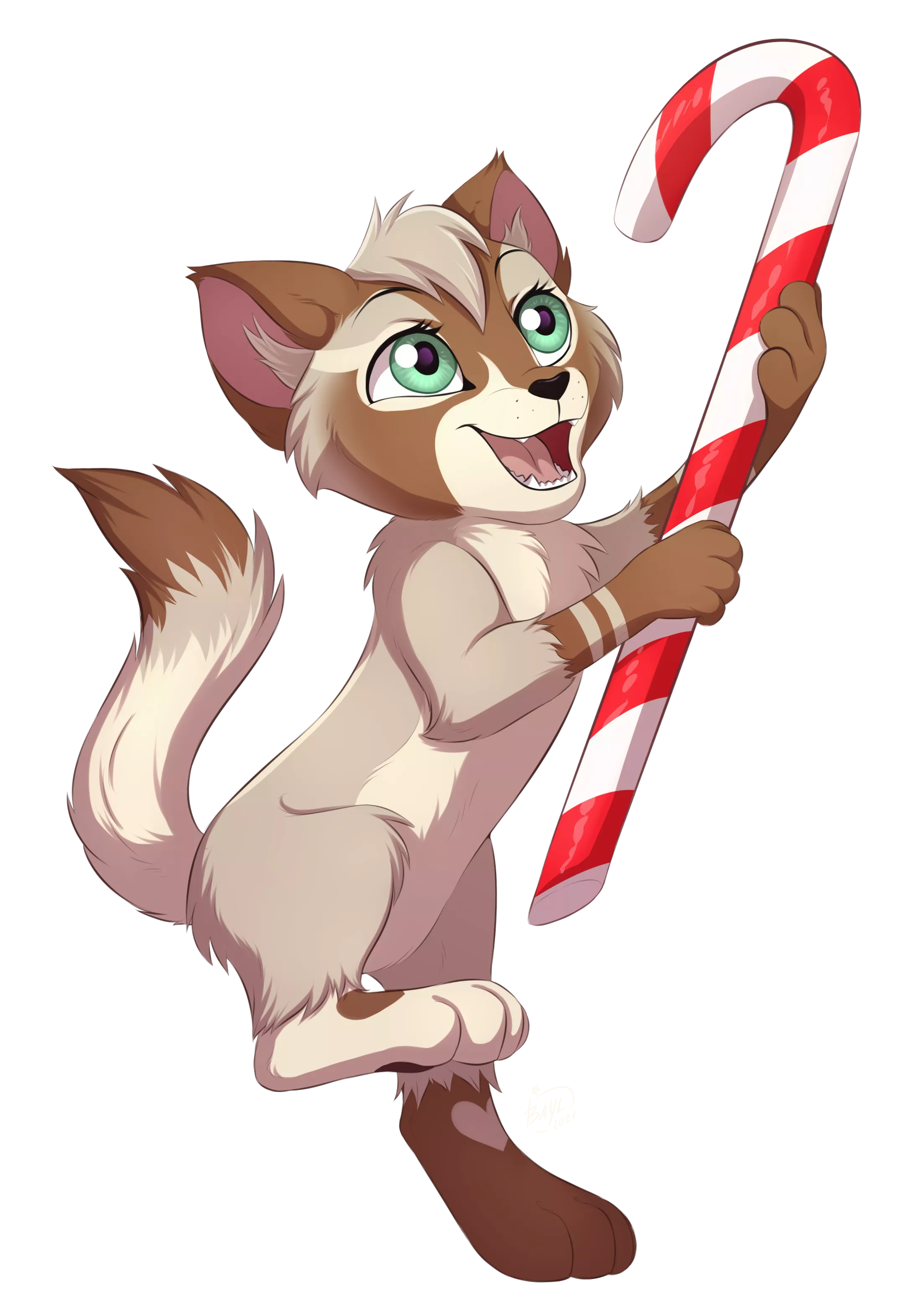 Reverie and Xmas candy [comm] Art© Me