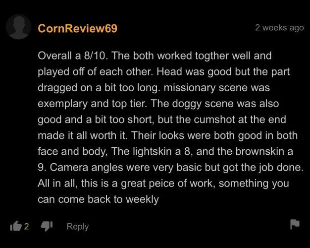 Review from a man of culture
