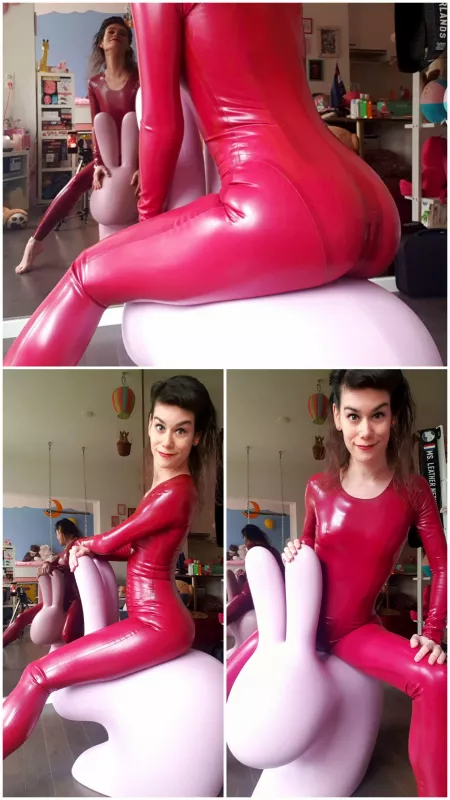 Riding my bunny in style 😊