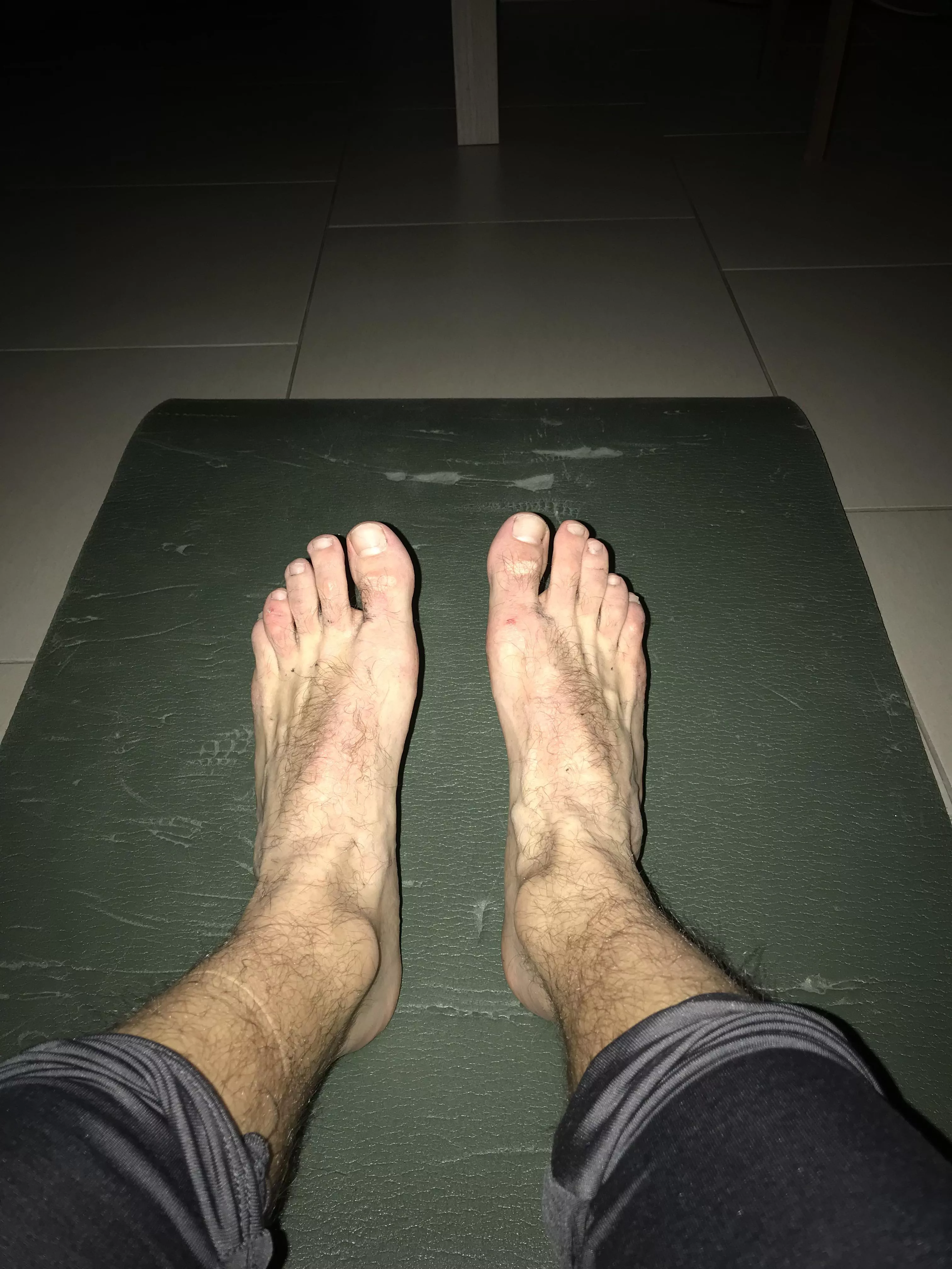 Right after a 10 miles run Right after a 10 miles run