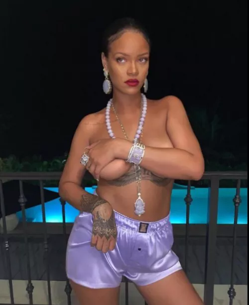 Rihanna has an iron hold on my heart, if someone rp’s as a dominant Rihanna I’ll obey every command without question