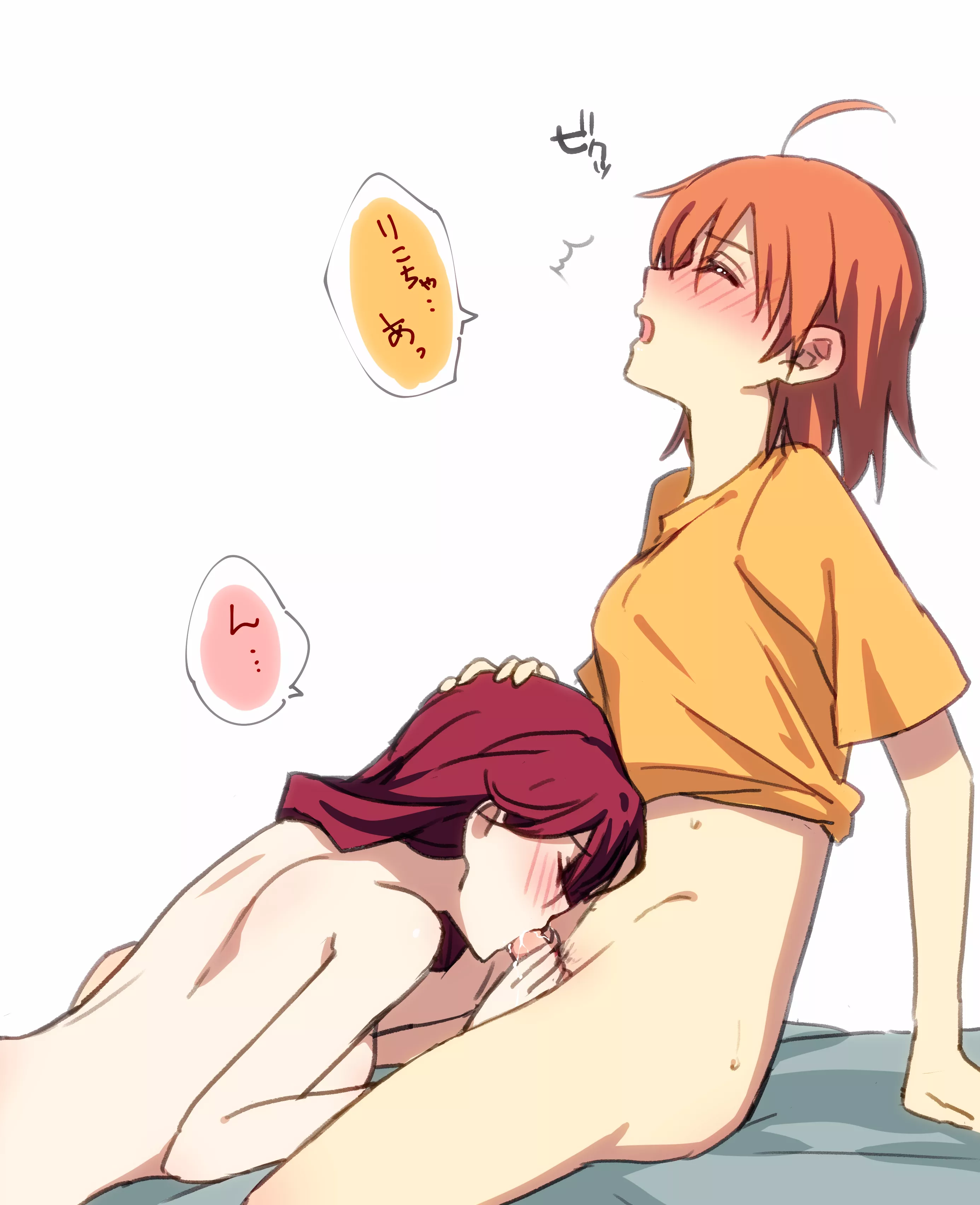 Riko And Chika Sweet Fellatio (Kougi Hiroshi) [Love Live!]