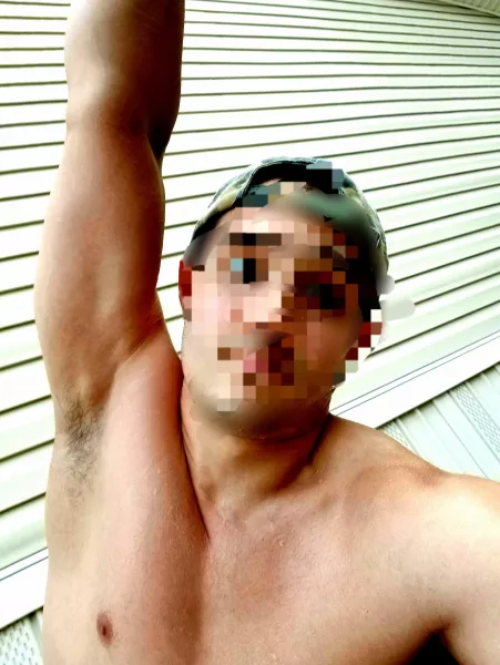 Ripe and sweaty after a tough jump rope workout๐ฅต๐ช