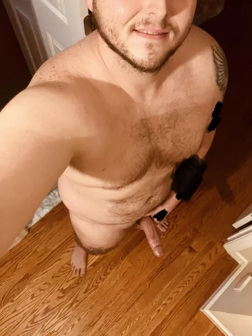 Rise and shine. I did the rise, now if only I had some spit or pussy juice to make it shine