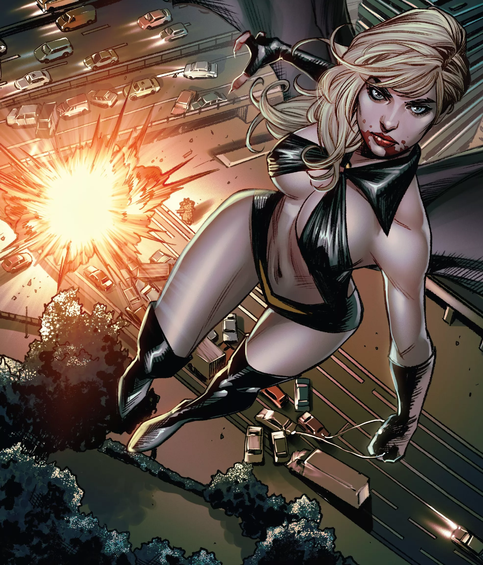 River flying over the traffic [Draculina #01][2002]