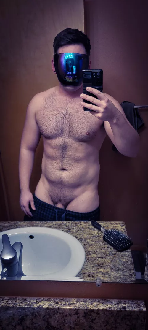 Robots can have chest hair too ;)