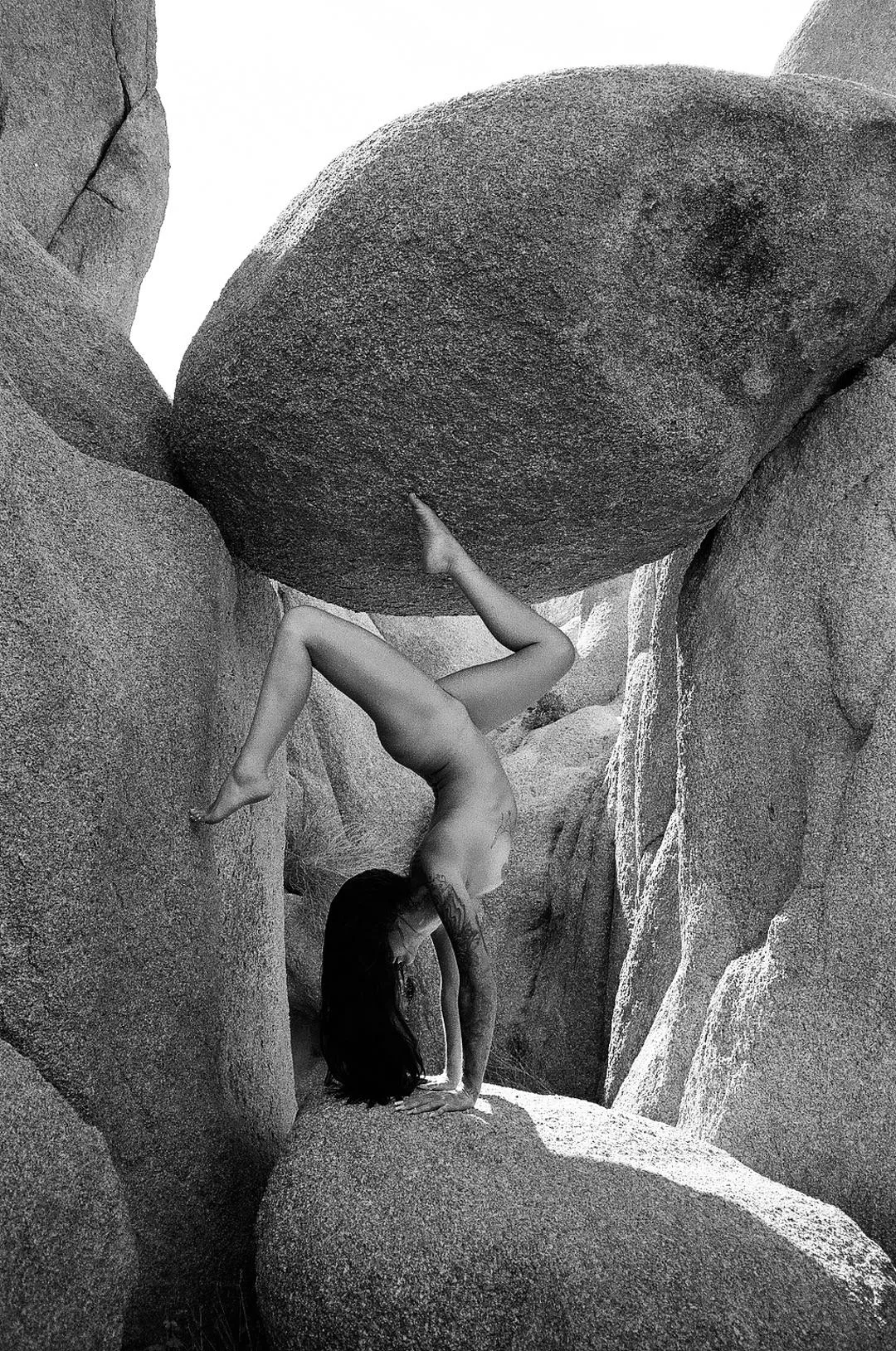 Rock Shapes | Shot on Black and White Film