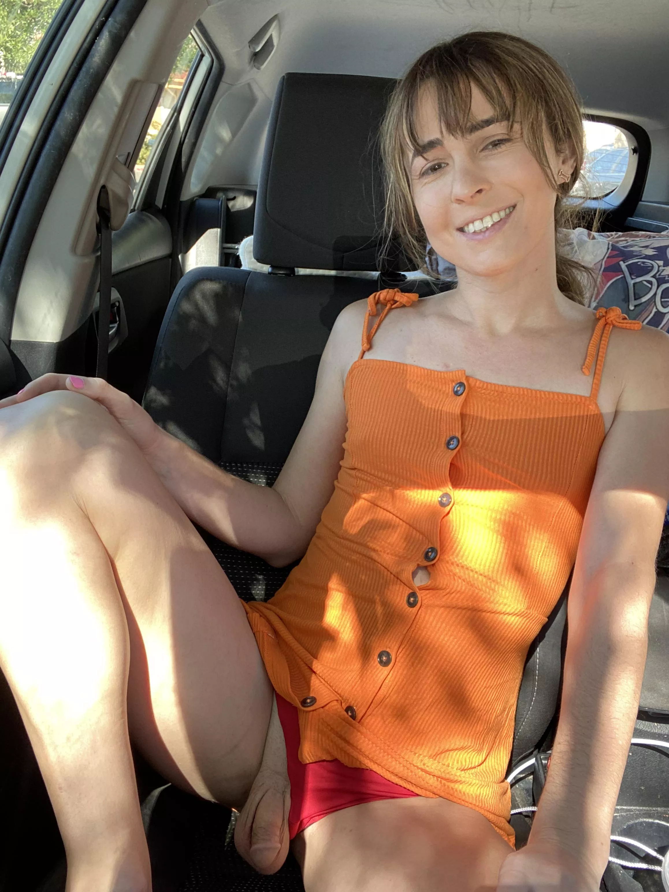 Rockin’ out w/ my cock out in da car. Wyd when u see this on the highway?