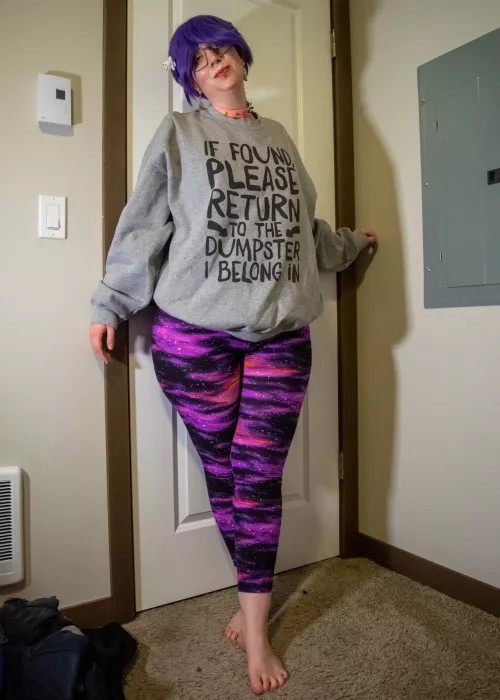 Rocking this new sweater I got [f]