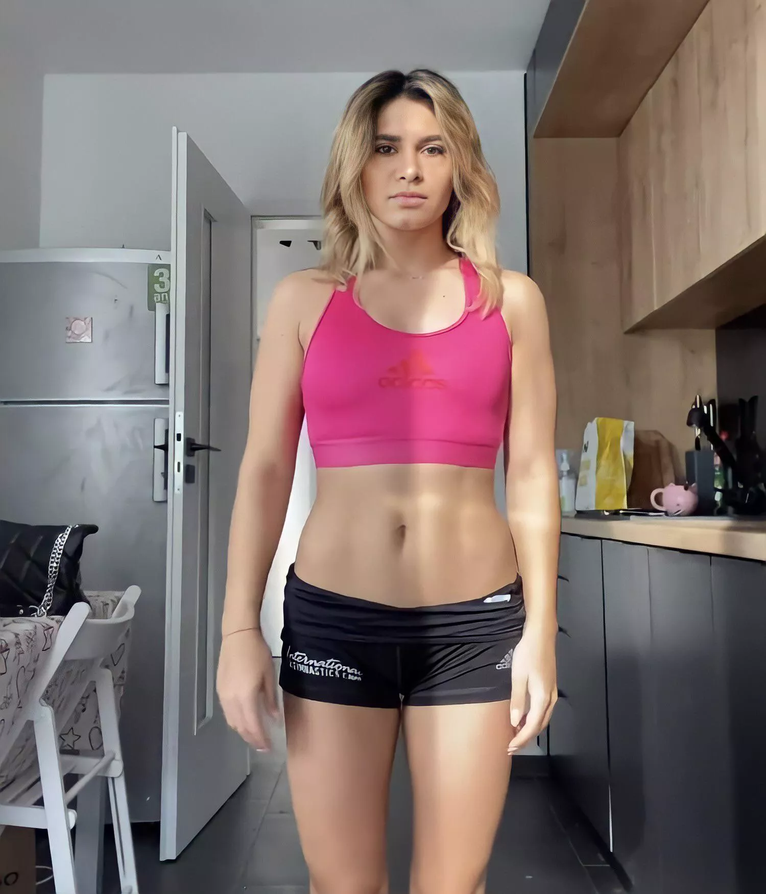 Romanian gymnast Diana Bulimar