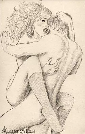 Ron and Hermione -the first time