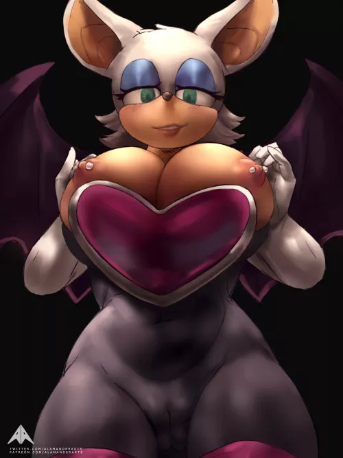 Rouge the Bat (AlamanderArts)