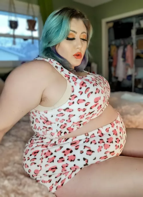 Round little kitty wants to know how much she can eat before she pops. Feed me more? 🥺