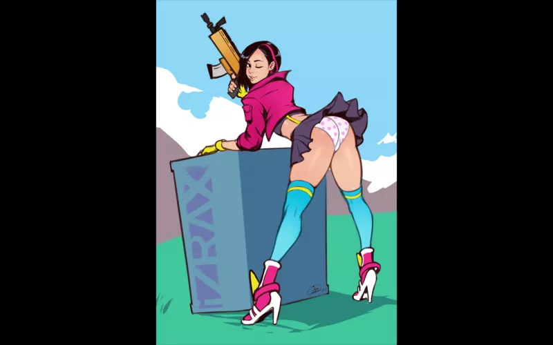 Rox panties upskirt