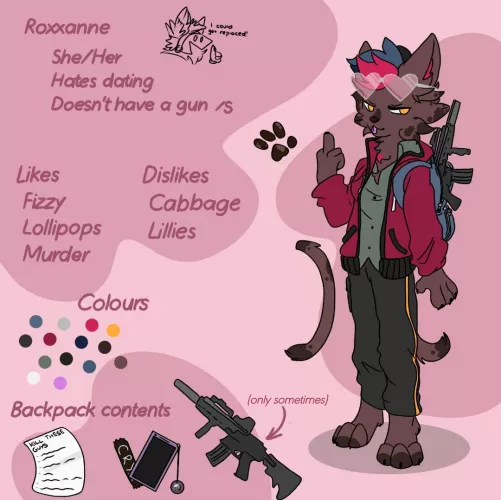 Roxxanne doesn't have to put on her red light! (Ref by me)