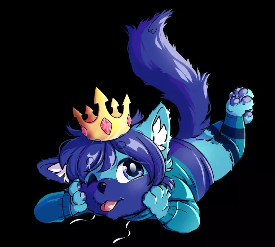 Royal Blep | Comm Drawn By Me (Pandoodle_Arts/Comms Open)