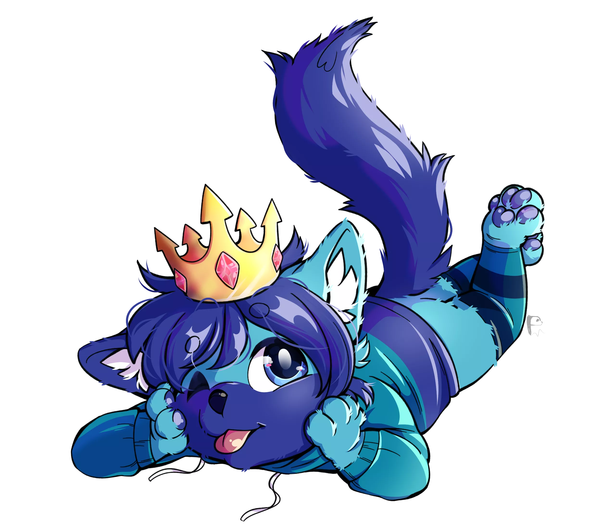 Royal Blep | Comm Drawn By Me (Pandoodle_Arts/Comms Open)