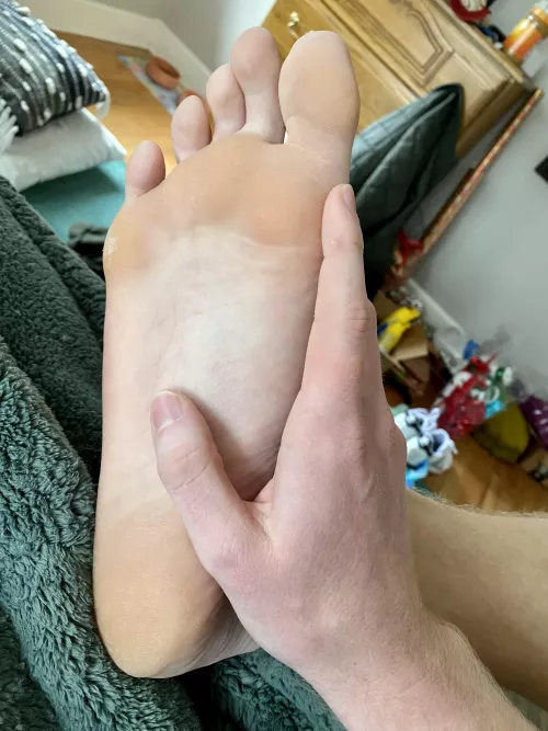 Rub some lotion on it for me ;)