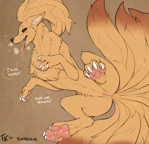 Rubs and training! [F] (Fluff-Kevlar)