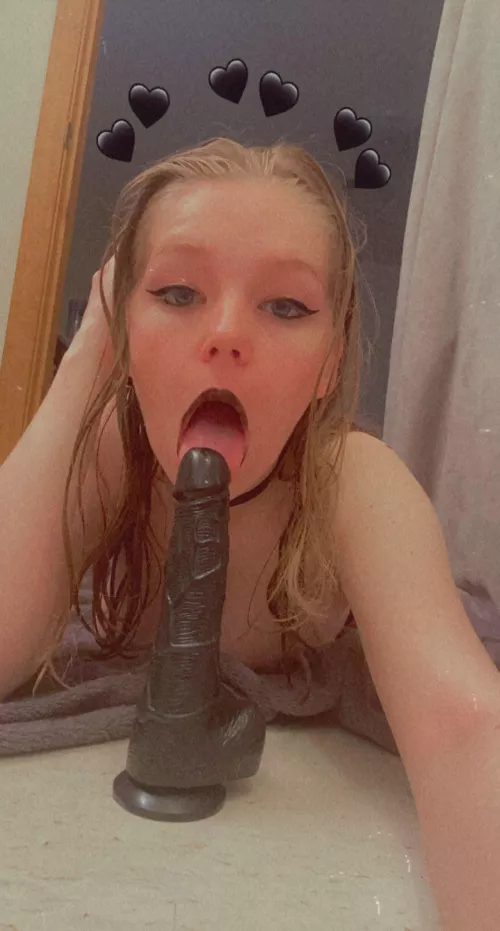 Ruin my lipstick 😩💜🍆