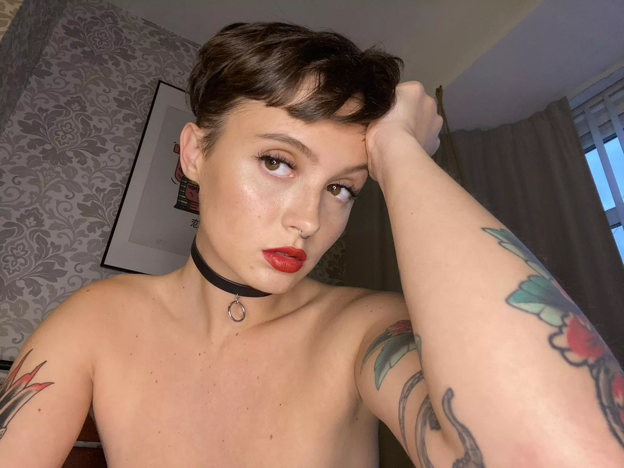 Run your fingers through my hair? I'm tired 🥺