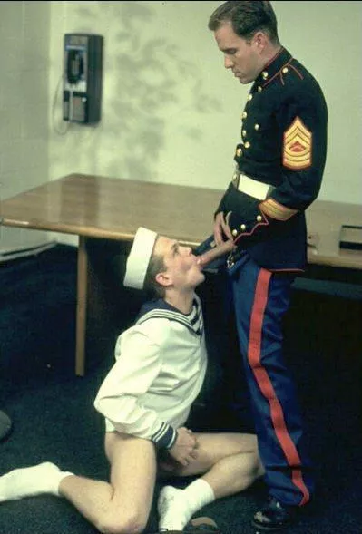 “Sailor sucks Marine cock” ... “Sailor sucks Marine cock” ...