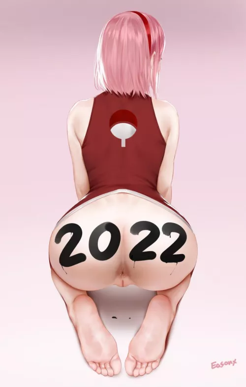 Sakura wish you happy new year (easonx) [naruto]