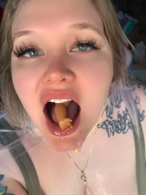 Salivating at the sight of you