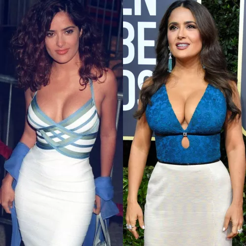 Salma Hayek 1998 v 2020