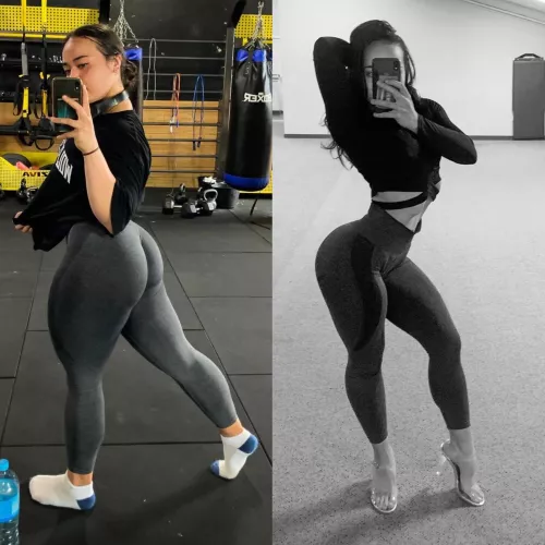 Same Species and actually same girl. 1 year apart transformation