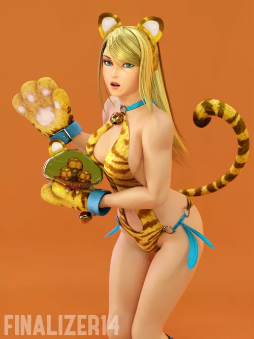 Samus Celebrating the Lunar Year of the Tiger (Finalizer14)