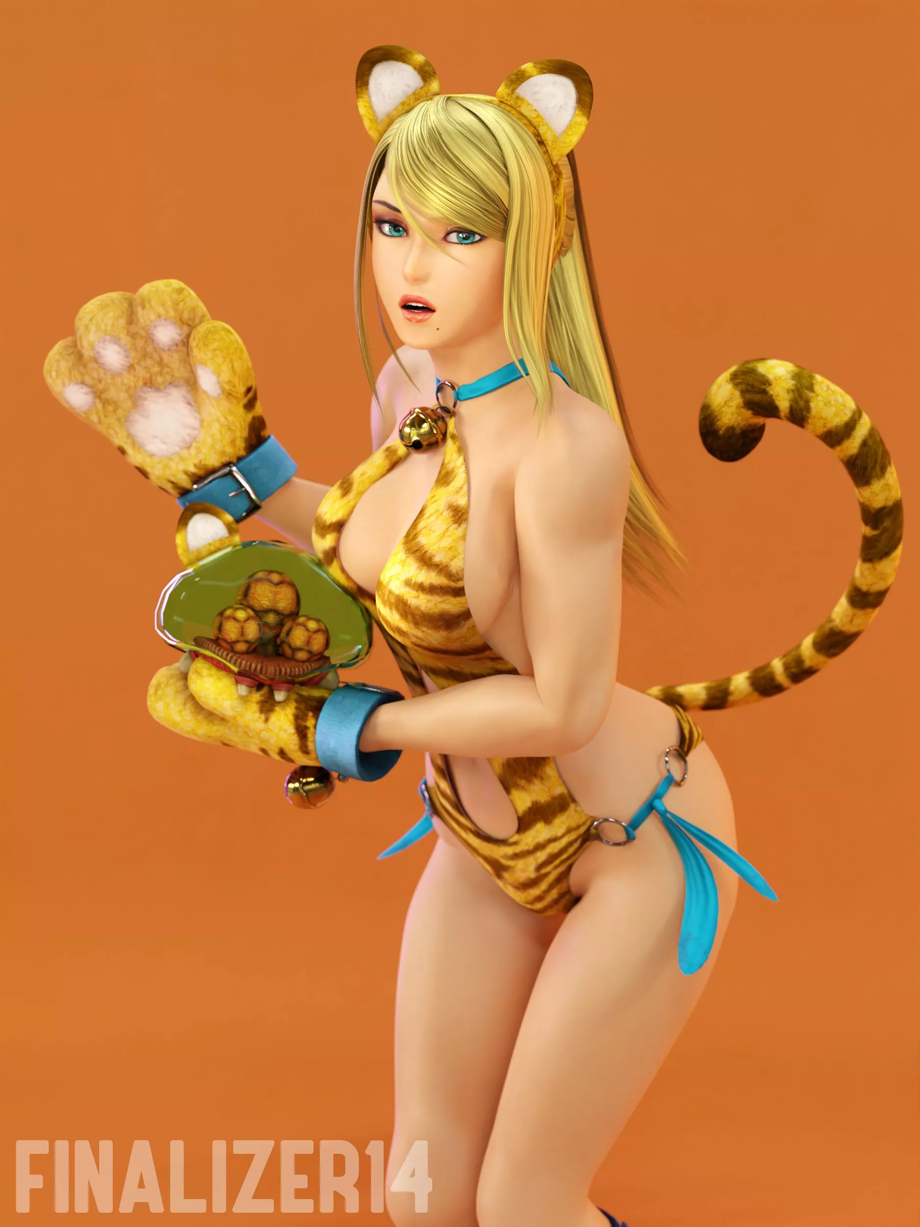 Samus Celebrating the Lunar Year of the Tiger (Finalizer14)