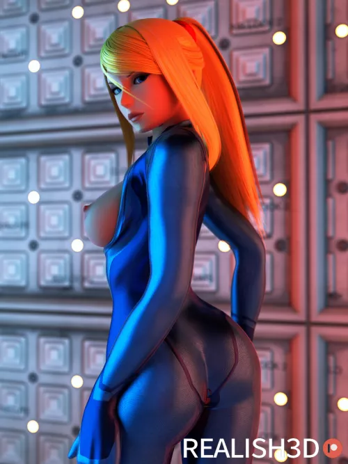 Samus suit malfunction (realish3D) [Metroid]