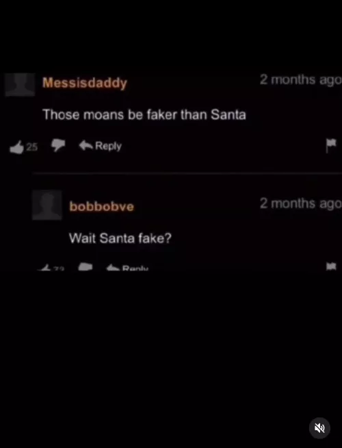 Santa fake?