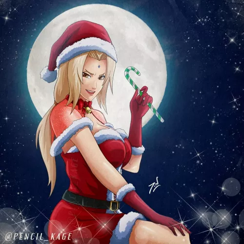 ❄ Santa Lady Tsunade 🎄🎁💗